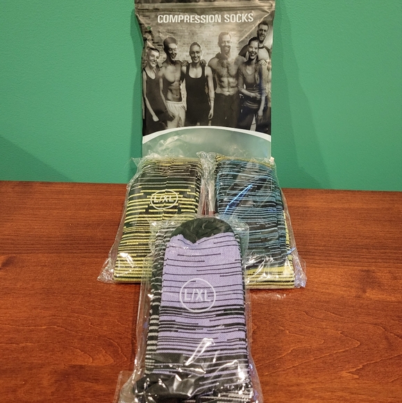 Thigh High Compression Socks 3 pack NWT Size L/XL - Picture 4 of 7